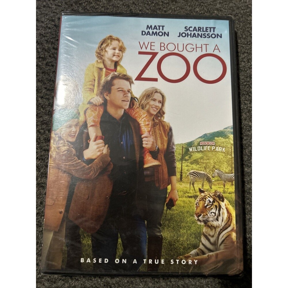 We Bought a Zoo (DVD, 2011) New Sealed Mart Damon Scarlett Johansson Commentary